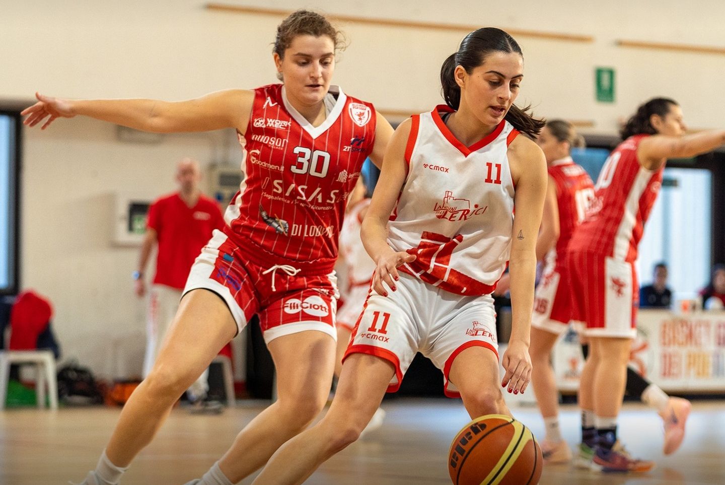 Azione di gioco della Serie B femminile